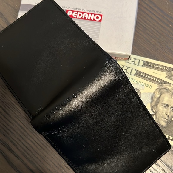 Pedano Men’s Wallet, genuine leather in black soft as butter! - Picture 3 of 8